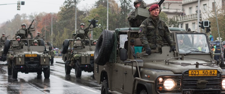 Banner armádní vozidla