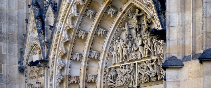 Banner portál katedrála