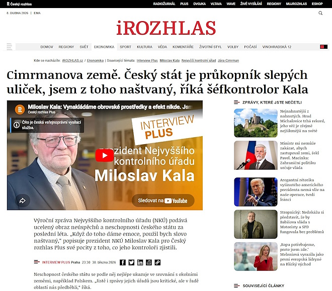 iRozhlas 30.3.2026