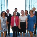 Leaders of the EUROSAI working subgroup for professional cooperation