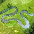 Meanders on the river